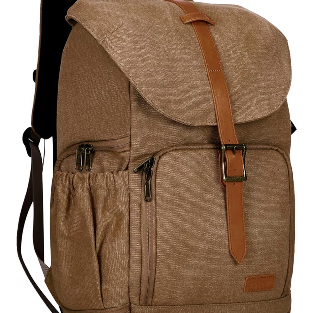 Gray Bagsmart camera backpack